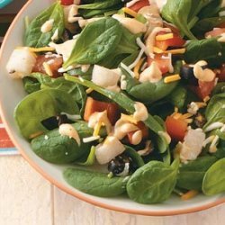 Tex-Mex Spinach Salad recipe