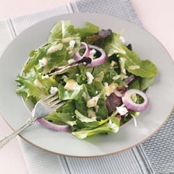 Salad Greens with Honey Mustard Dressing recipe