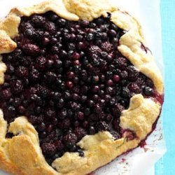 Blueberry-Blackberry Rustic Tart recipe