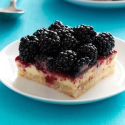 Blackberry Cheesecake Bars recipe