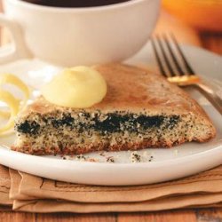 Poppy Seed-Filled Scones with Lemon Curd recipe