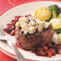 Peppered Filets with Cherry Port Sauce for 2 recipe