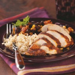 Black Bean Chicken with Rice for Two recipe