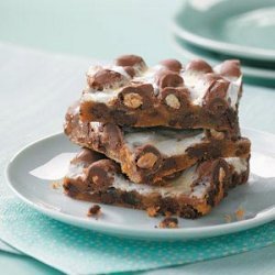 Gooey Chocolate-Peanut Bars recipe