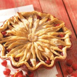 Cherry-Berry Streusel Pie recipe