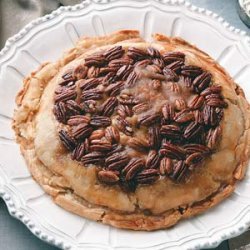 Upside-Down Apple Pecan Pie recipe