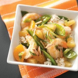 Sesame Shrimp & Rice recipe