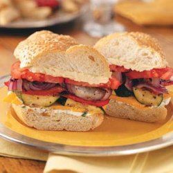 Grilled Vegetable Sandwiches recipe