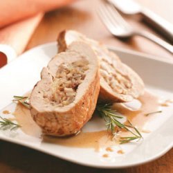 Chicken Stuffed with Walnuts, Apples & Brie recipe