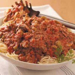 Zippy Spaghetti Sauce recipe