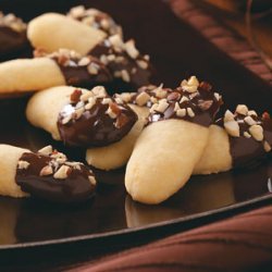 Chocolate-Dipped Orange Cookies recipe