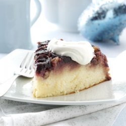 Cherry Pecan Upside-Down Cake recipe