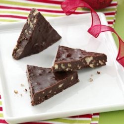 No-Bake Chocolate Cookie Triangles recipe