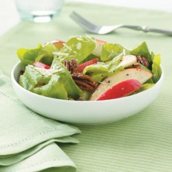 Apple-Pecan Salad with Honey Vinaigrette recipe