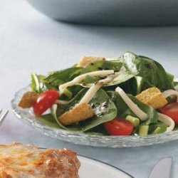 Easy Italian Spinach Salad recipe