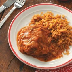 Mexican Smothered Chicken Thighs recipe