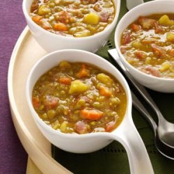 Spiced Split Pea Soup recipe
