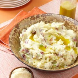 Mashed Potatoes with Garlic-Olive Oil recipe