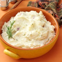 Parmesan-Rosemary Mashed Potatoes recipe
