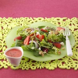 Strawberry Salad with Mojito Vinaigrette recipe