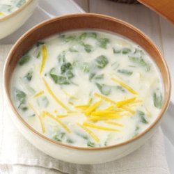Creamy Spinach & Potato Soup recipe
