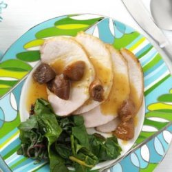Roasted Pork Loin with Fig Sauce recipe