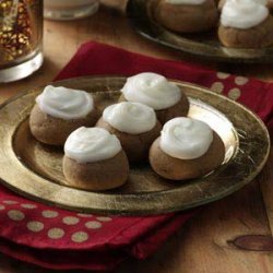 Gingerbread Cookies with Lemon Frosting recipe
