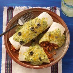 Terrific Turkey Enchiladas recipe