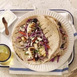 Heavenly Greek Tacos recipe