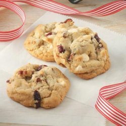 White Chocolate Cran-Pecan Cookies recipe