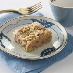 Rhubarb Cheesecake Squares recipe