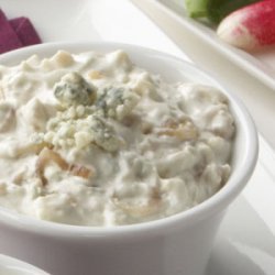 Shallot-Blue Cheese Dip recipe