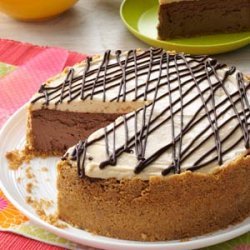 Blissful Peanut Butter-Chocolate Cheesecake recipe