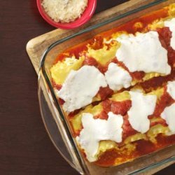 Creamy Chicken Lasagna Roll-Ups recipe