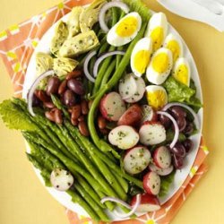 Veggie Nicoise Salad recipe