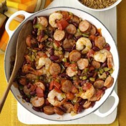 Creole Shrimp & Sausage recipe