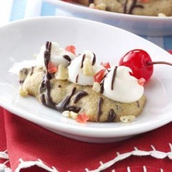Banana Split Cookies recipe