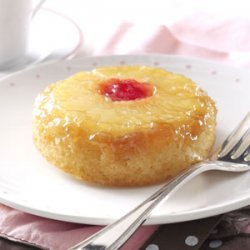 Pineapple Upside-Down Cake for Two recipe
