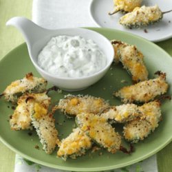 Jalapeno Poppers with Lime Cilantro Dip recipe
