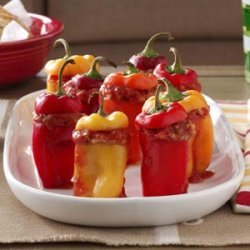 March Madness Miniature Peppers recipe