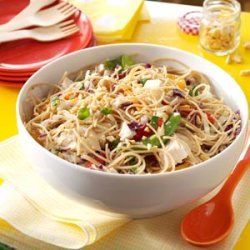 Sesame Chicken Noodle Salad recipe
