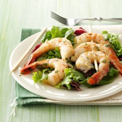 Cilantro-Basil Grilled Shrimp recipe