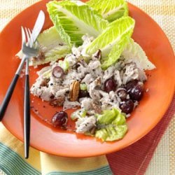 Chunky Chicken Salad with Grapes and Pecans recipe