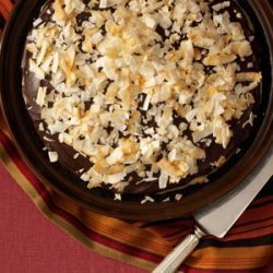 Susie's Dark Chocolate-Coconut Pie recipe