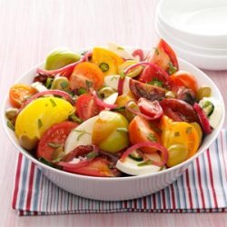 Olive Caprese Salad recipe