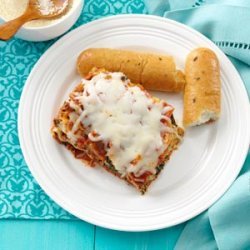 Spinach and Sausage Lasagna recipe