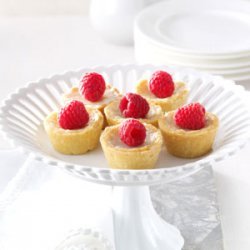 Raspberry Sugar Cream Tarts recipe