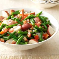 Warm Green Bean & Potato Salad recipe