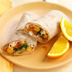 Indian Spiced Chickpea Wraps recipe