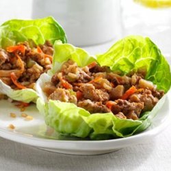 Asian Turkey Lettuce Cups recipe